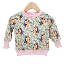 Sweatshirt [ Kids ] Flower Horses